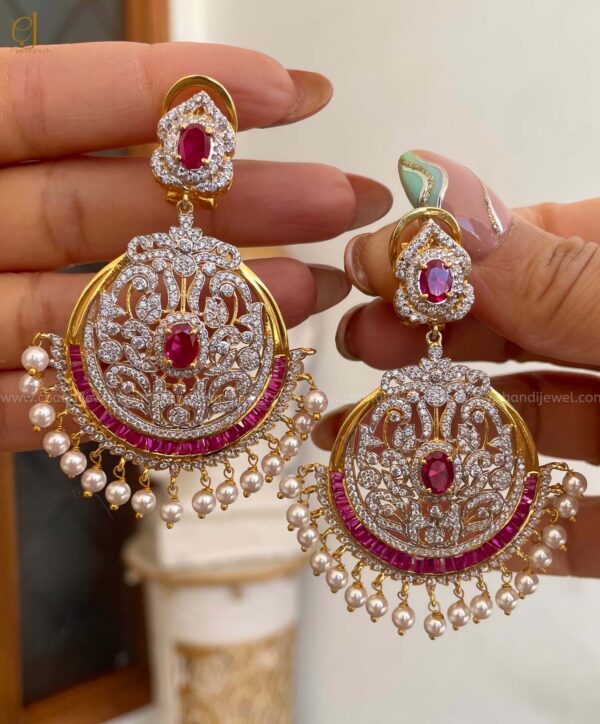 Rubia Diamond Earring - Image 2
