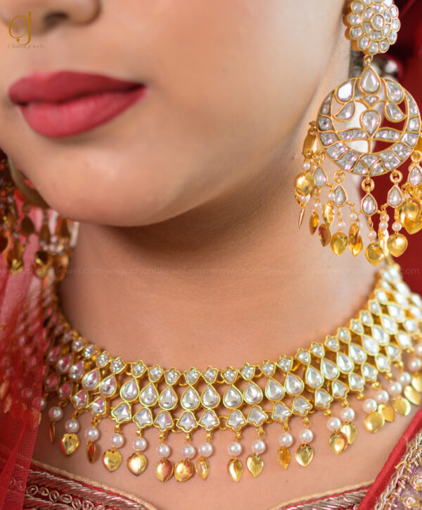 Harleen Kundan Necklace Set - Image 2